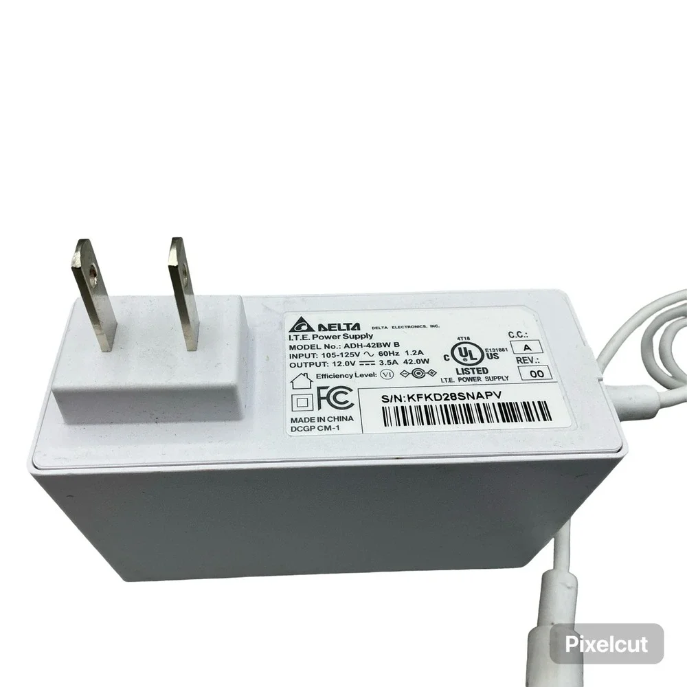 Delta Electronics ADH-42BW B I.T.E. Power Supply 12V 3.5A 42W AC Adapter White